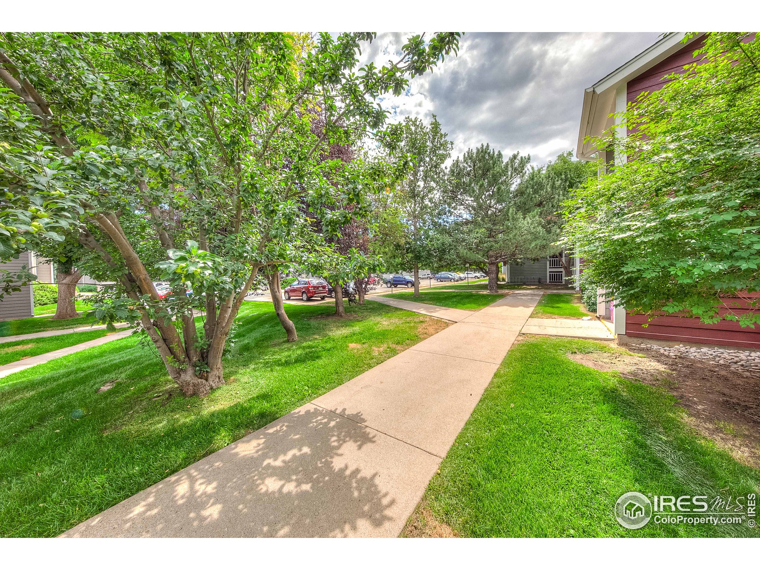 1640 Kirkwood Drive, Unit 2022 Fort Collins, CO 80525 - Photo 5 of 20 a view of a park with large trees