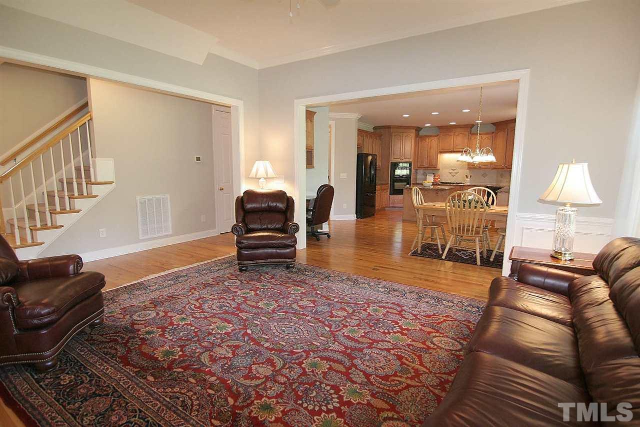 11833 Lowery Ridge Drive Raleigh, NC 27614 - Photo 25 of 25 Entertainers floorplan...kitchen opens up the family room. Very spacious...tons of room to entertain.