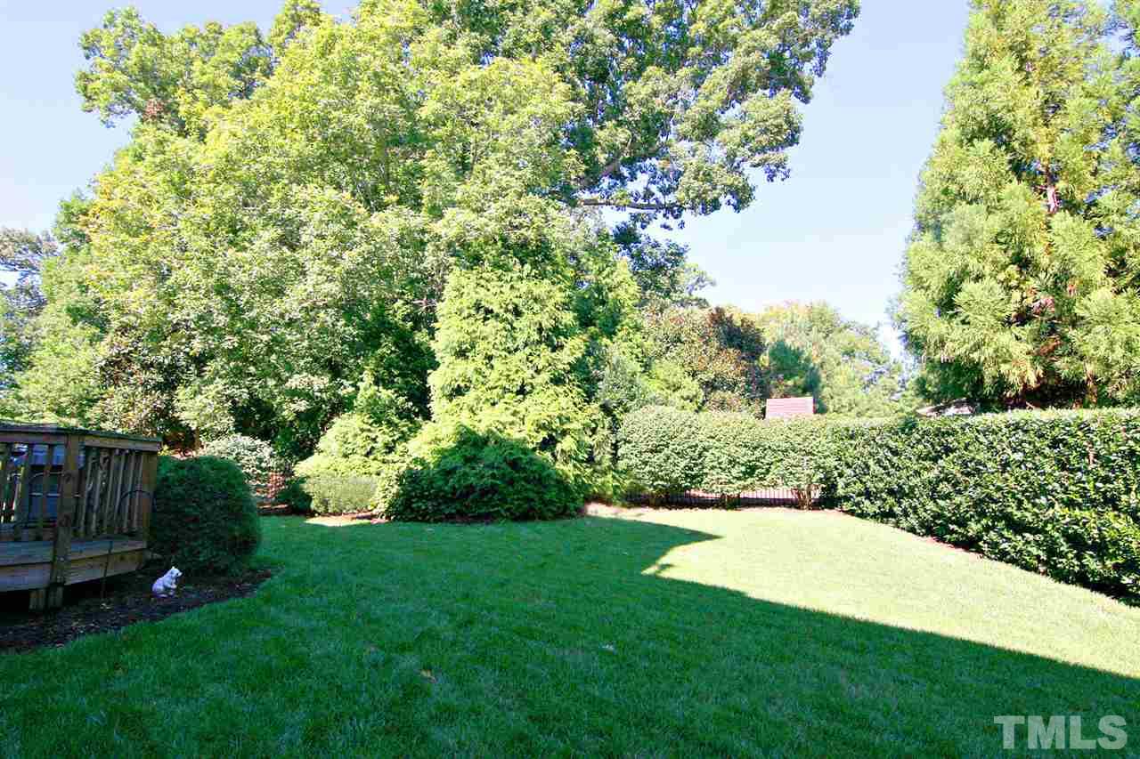 11833 Lowery Ridge Drive Raleigh, NC 27614 - Photo 6 of 25 Enough space to play and easy to maintain backyard.
