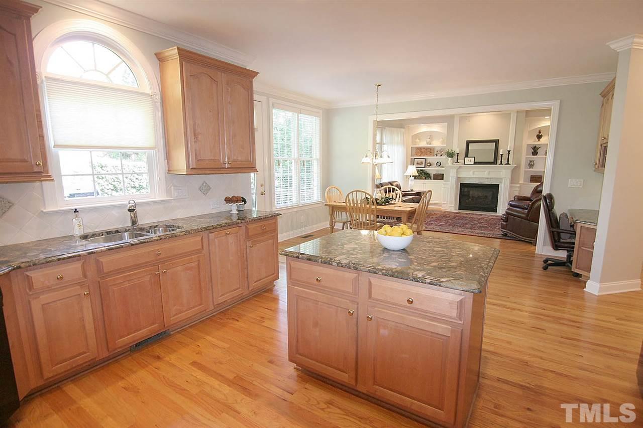 11833 Lowery Ridge Drive Raleigh, NC 27614 - Photo 24 of 25 Another View of the Open Floorplan. The Kitchen is light and Bright, Open to the backyard.