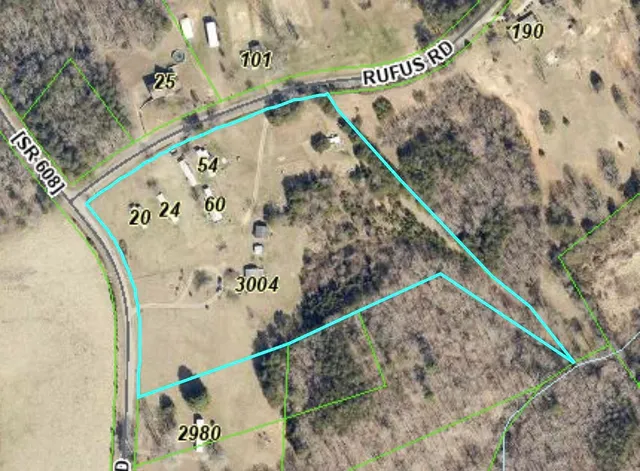 a view of an ocean from a yard