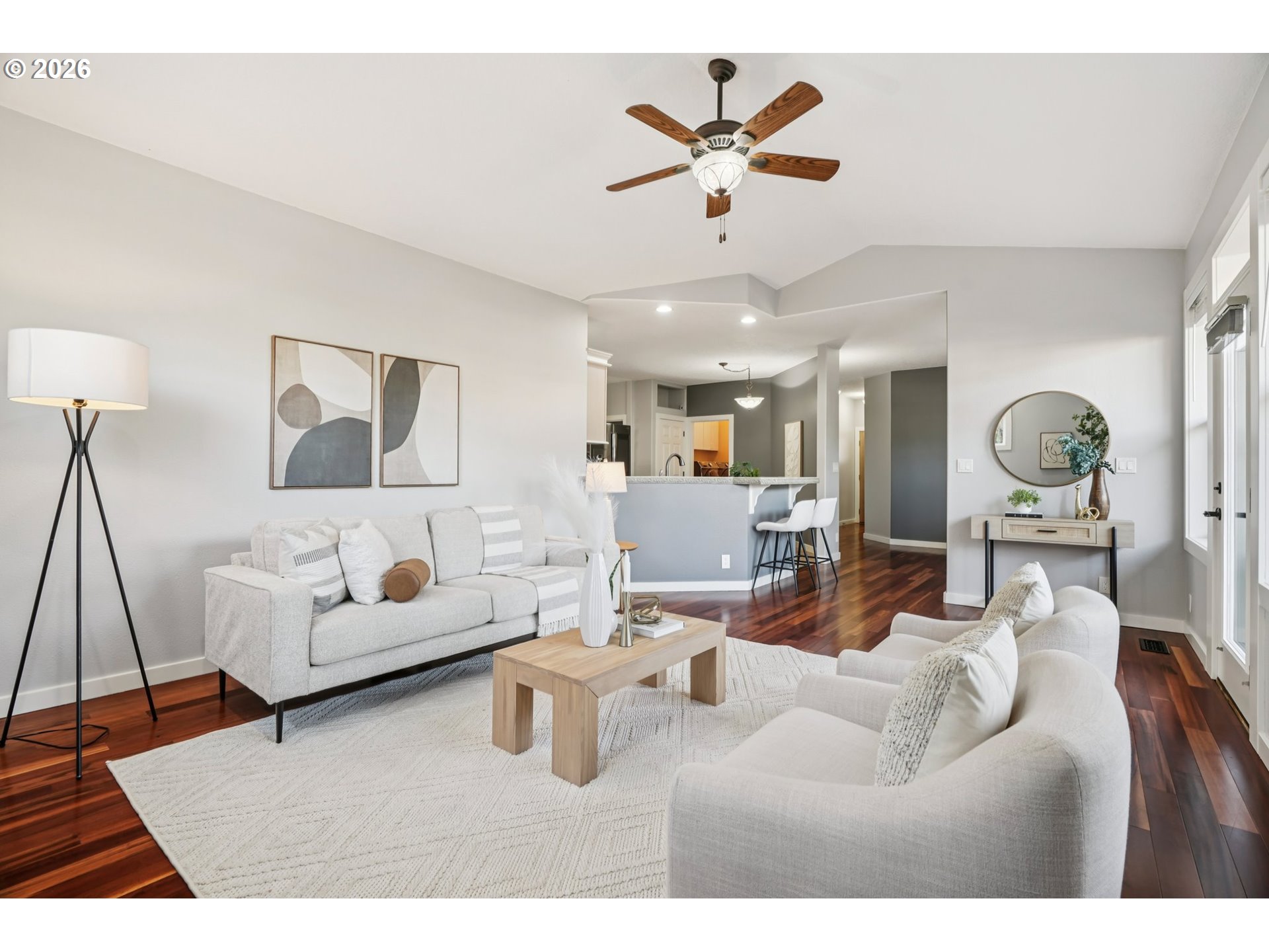 13728 Southwest 159th Terrace Portland, OR 97224 - Photo 6 of 48 a living room with furniture and wooden floor