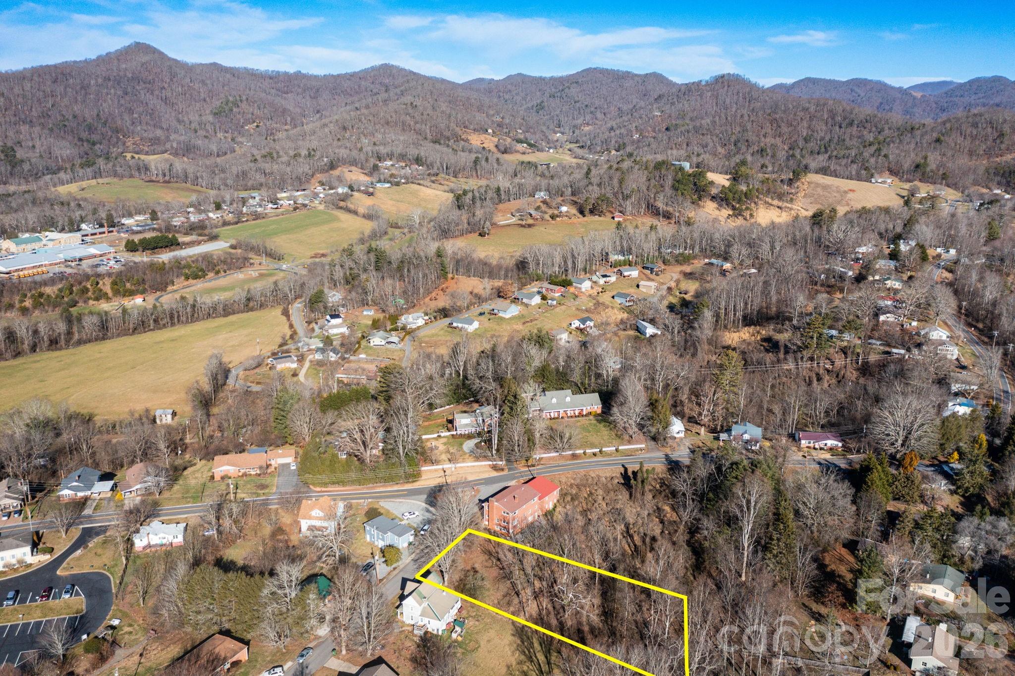 Tbd Chestnut Street Mars Hill, NC 28754 - Photo 8 of 12 a view of city and mountain