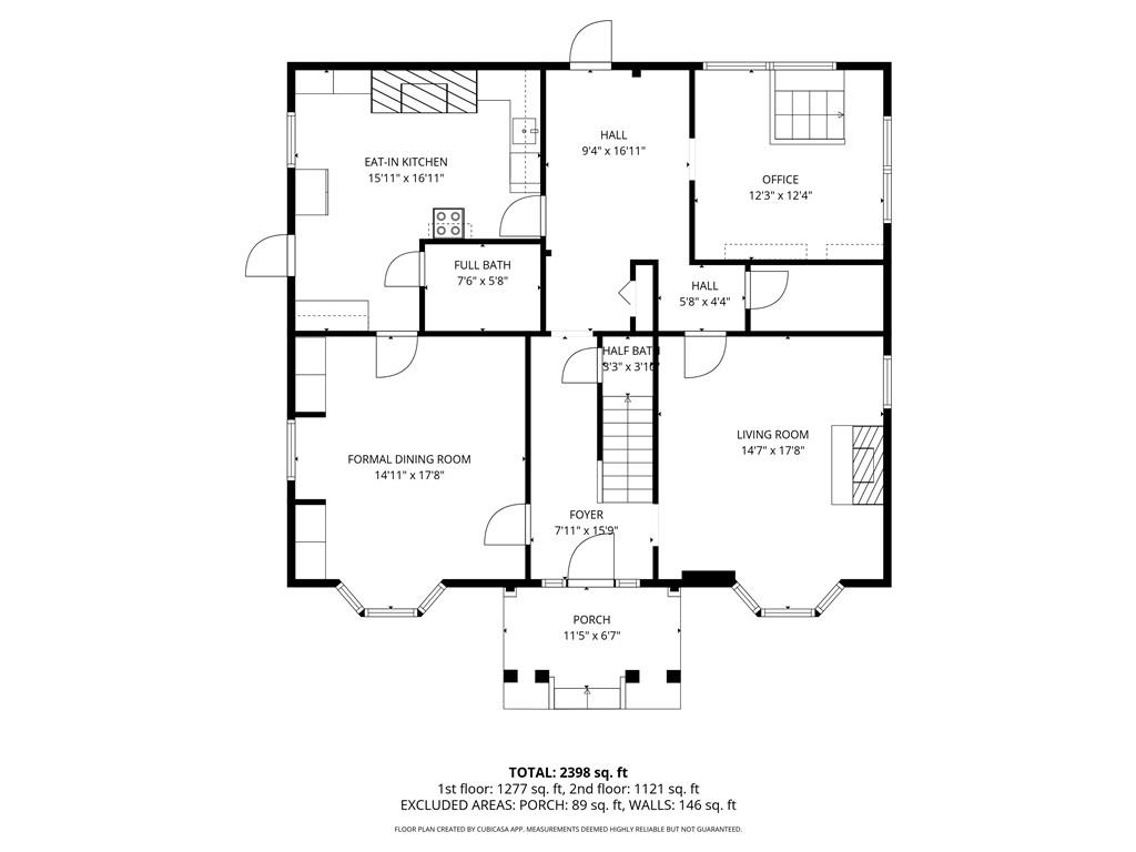 1190 Old Rte 119 Highway North Indiana, PA 15701 - Photo 18 of 36 Floor Plan - Main Level - 1st Floor