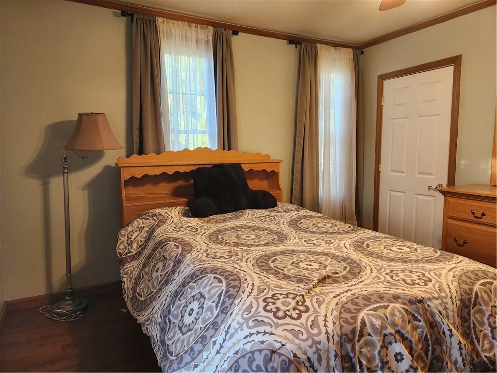 709 North 7th Street Apollo, PA 15613 - Photo 27 of 50 a bedroom with a bed and a window