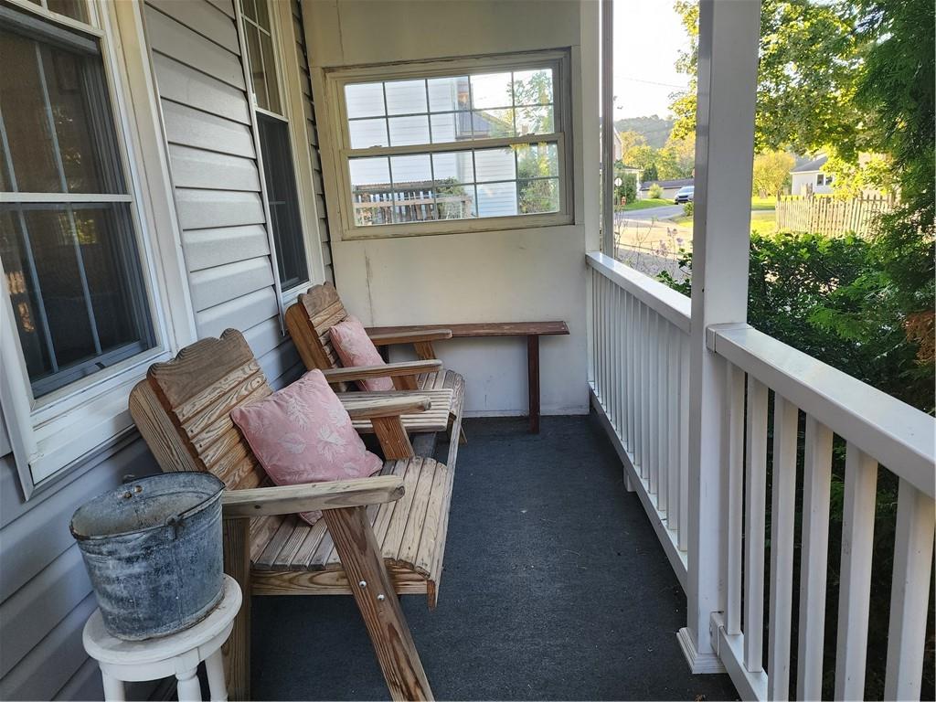 709 North 7th Street Apollo, PA 15613 - Photo 39 of 50 a view of a dining room with furniture window and wooden floor
