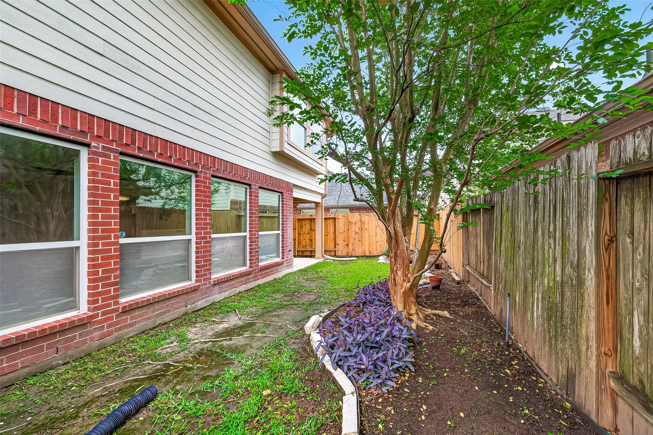 2415 Lacyberry Street Houston, TX 77080 - Photo 48 of 50 a view of a house with backyard and a tree