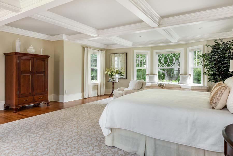 56 Rendezvous Lane Barnstable, MA 02630 - Photo 28 of 38 a spacious bedroom with a large bed and a large window