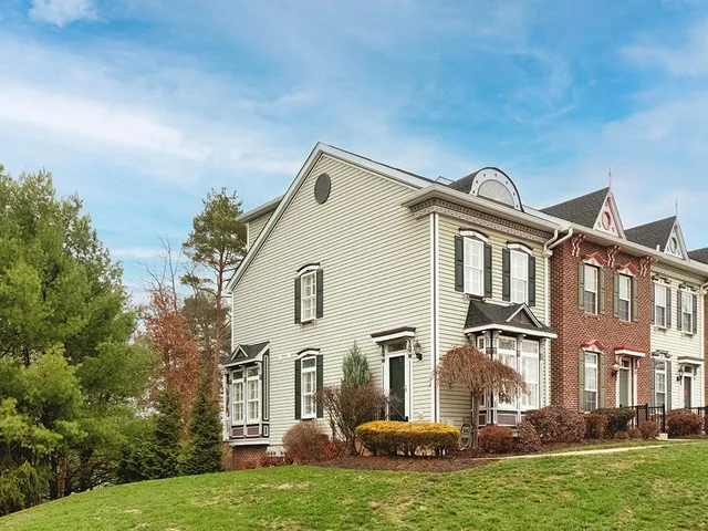 a front view of house with yard