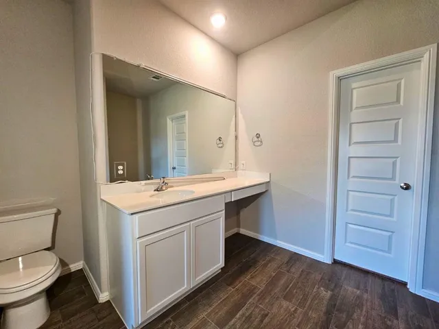 a bathroom with a sink and a shower
