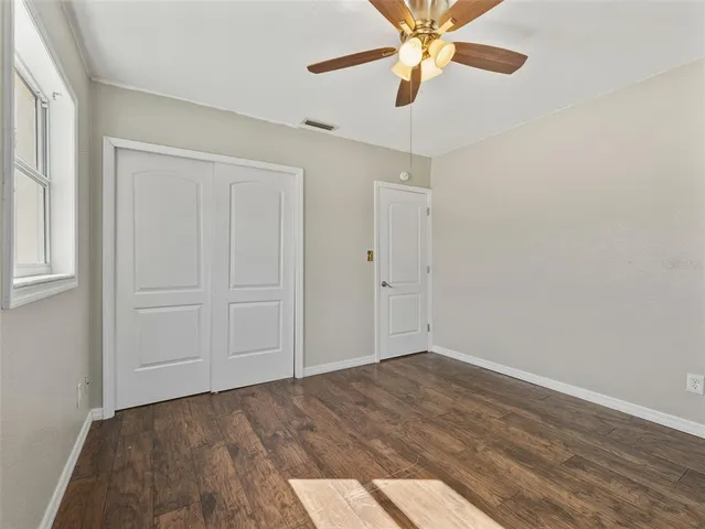 wooden floor in an empty room