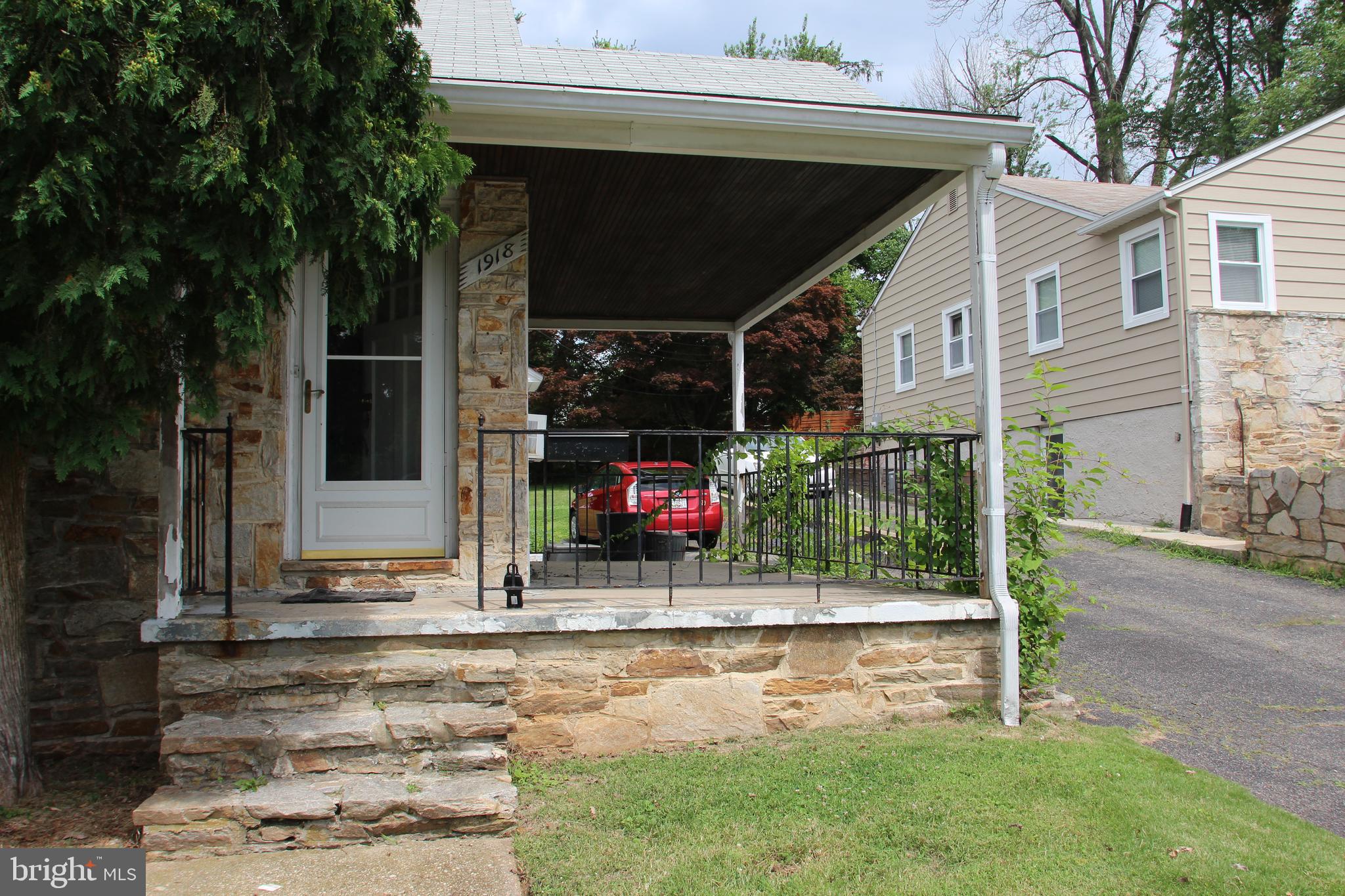 1918 Hillcrest Road Baltimore, MD 21207 - Photo 3 of 18 Wrap Around Front Porch