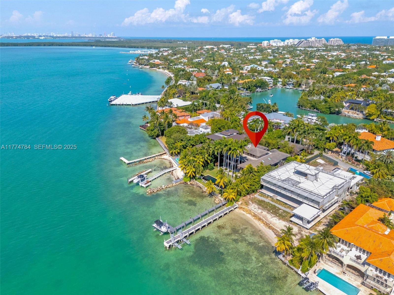 9 Harbor Point Key Biscayne, FL 33149 - Photo 78 of 88 an aerial view of multiple house