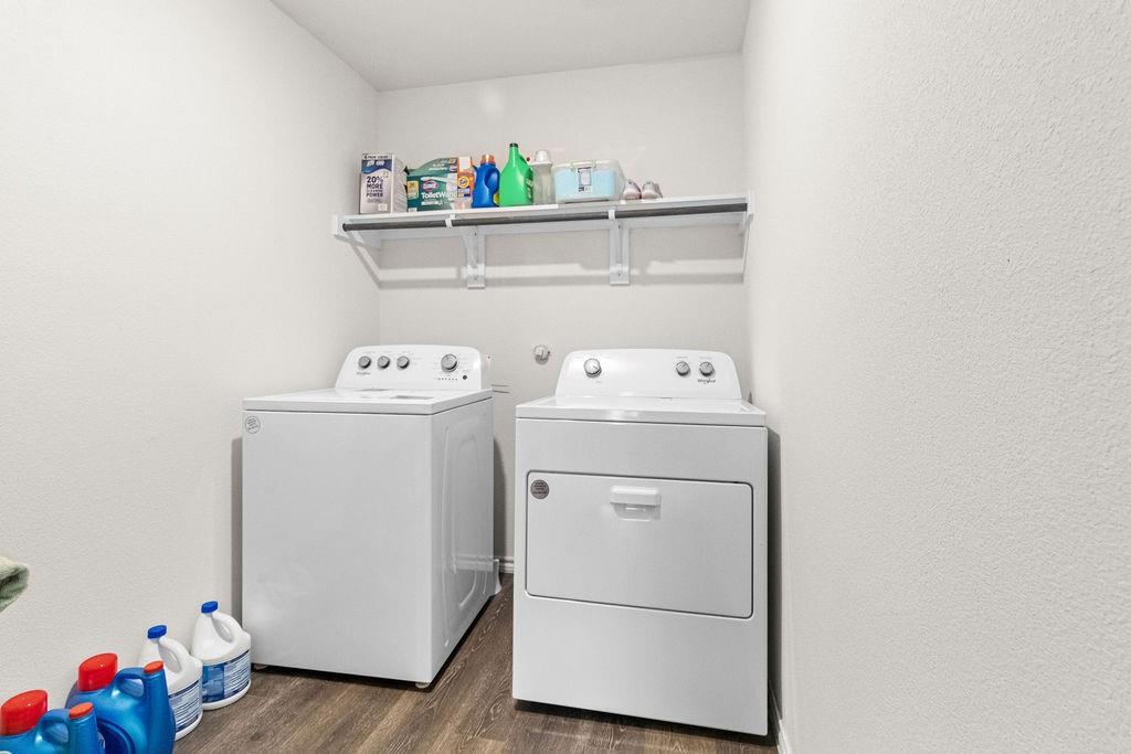2928 Roper Street Royse City, TX 75189 - Photo 24 of 26 a utility room with dryer and washer