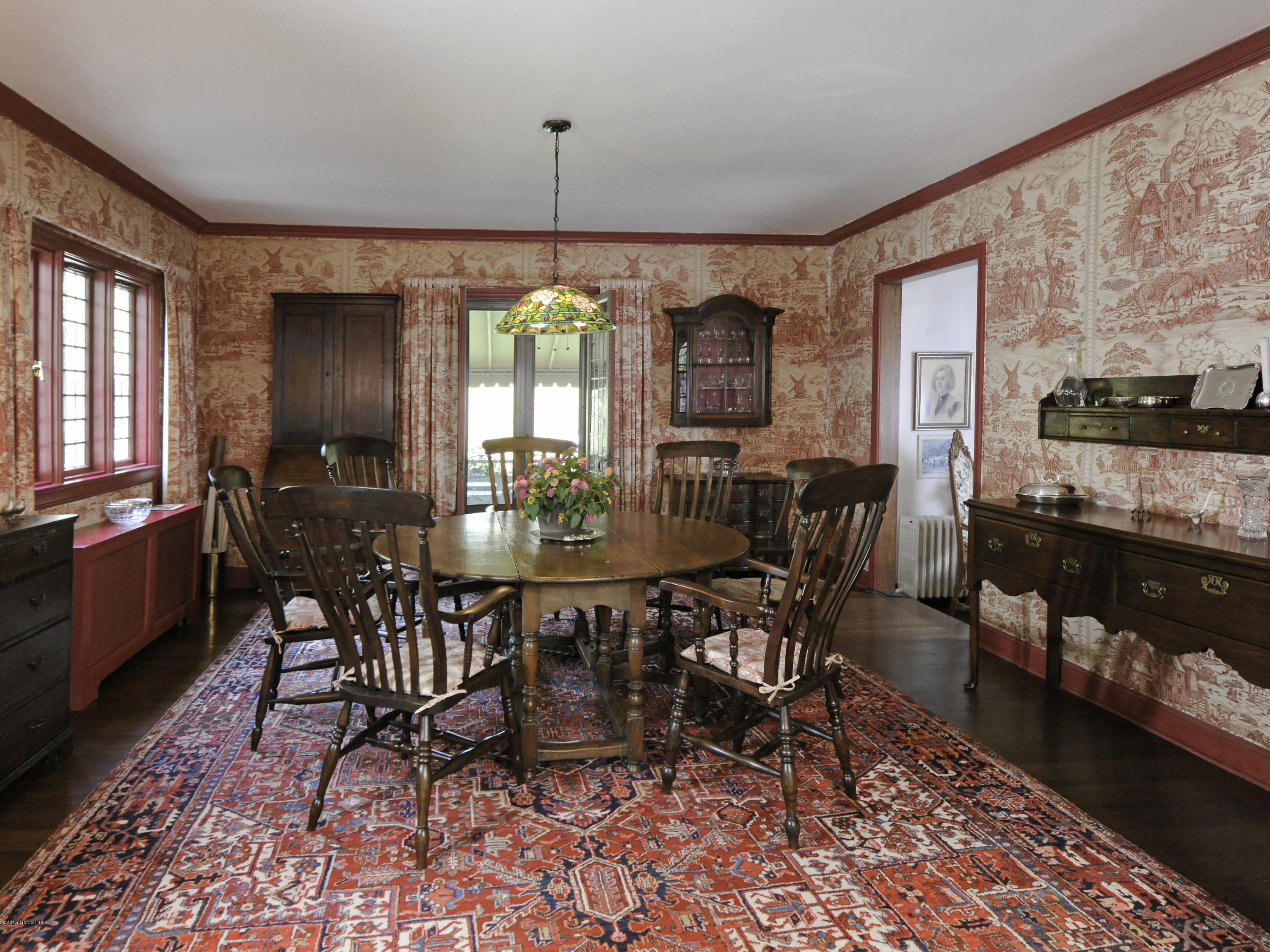 9 Frost Road Greenwich, CT 06830 - Photo 7 of 29 a view of a dining room with furniture
