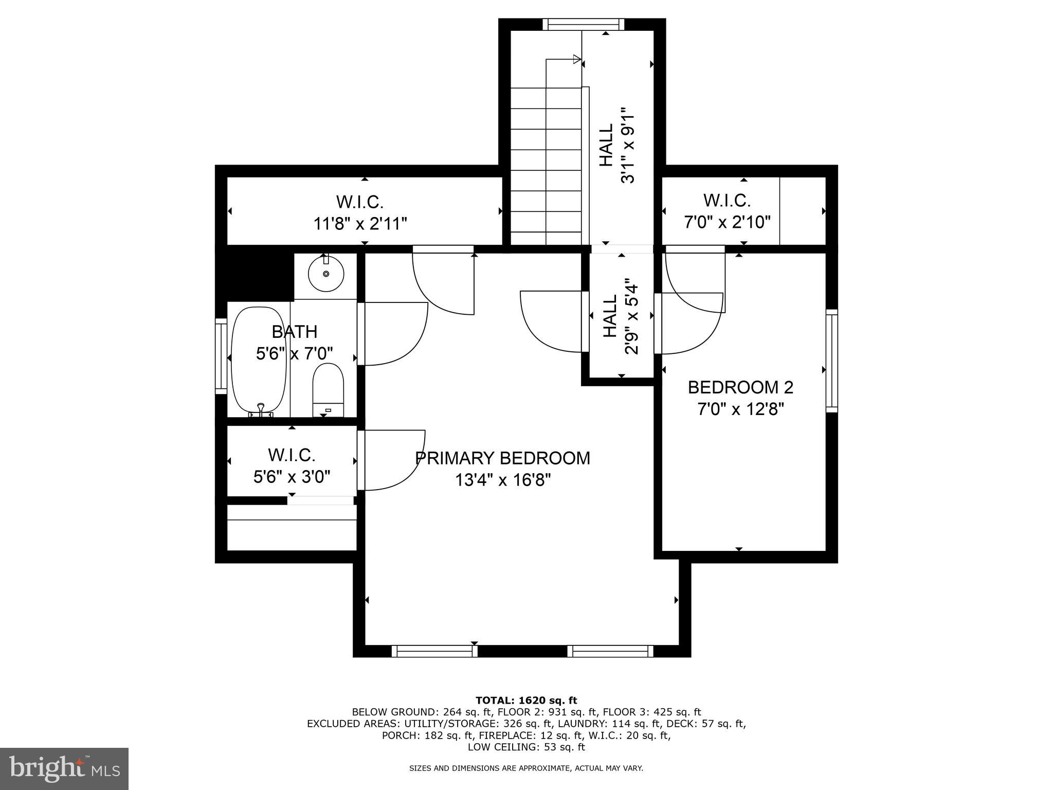 727 Dunkirk Road Baltimore, MD 21212 - Photo 47 of 49 2nd floor floor plan