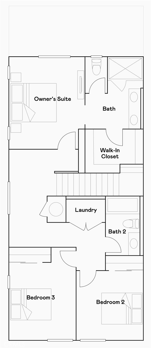 7276 Olive Grv Street Riverside, CA 92507 - Photo 20 of 20 Level 2 Floorplan