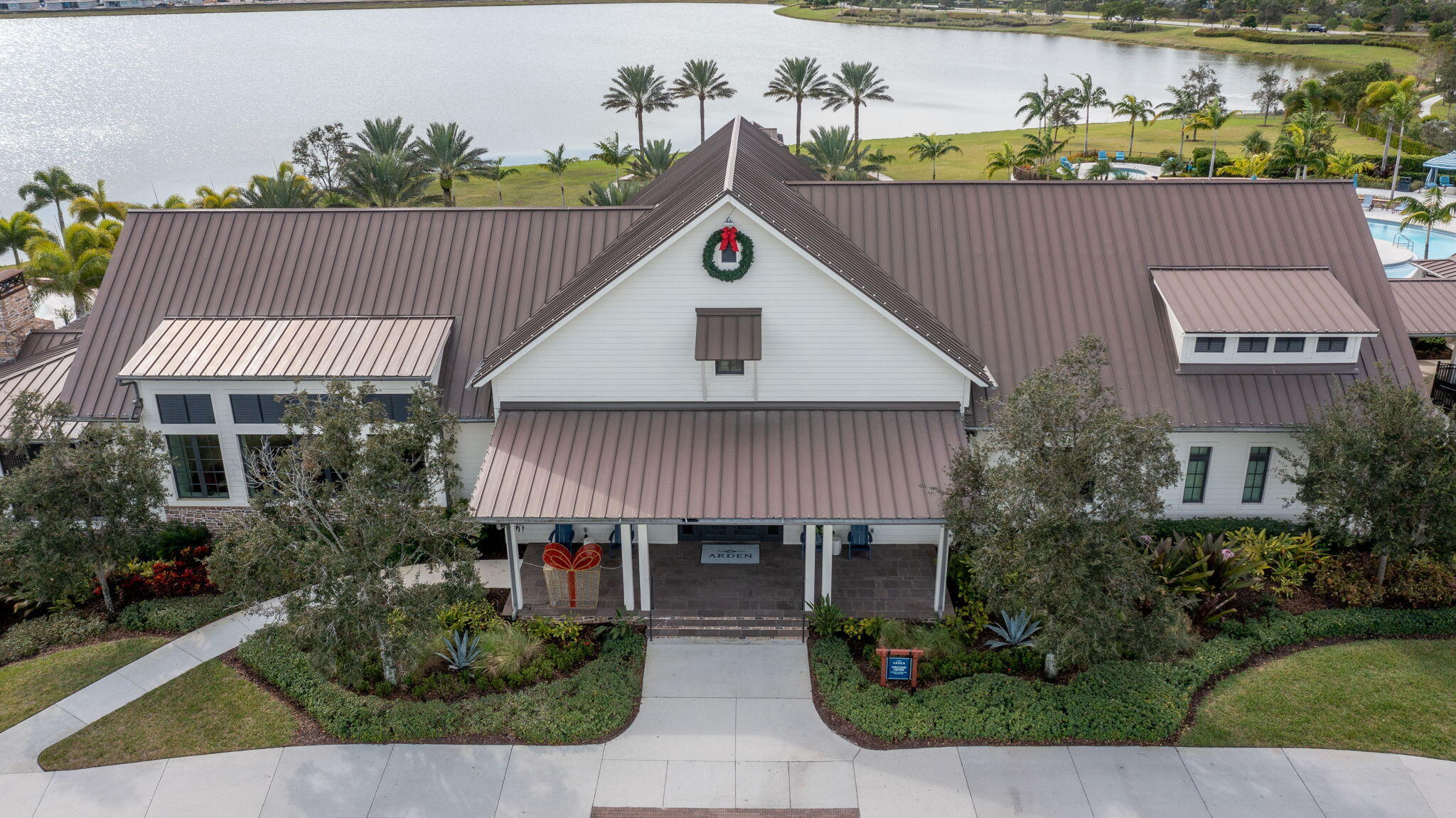 19546 Weathervane Way Loxahatchee, FL 33470 - Photo 53 of 63 an aerial view of a house and garden