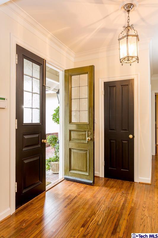 1 Oak Knoll Terrace Pasadena, CA 91106 - Photo 24 of 88 an empty room with wooden floor closet and windows