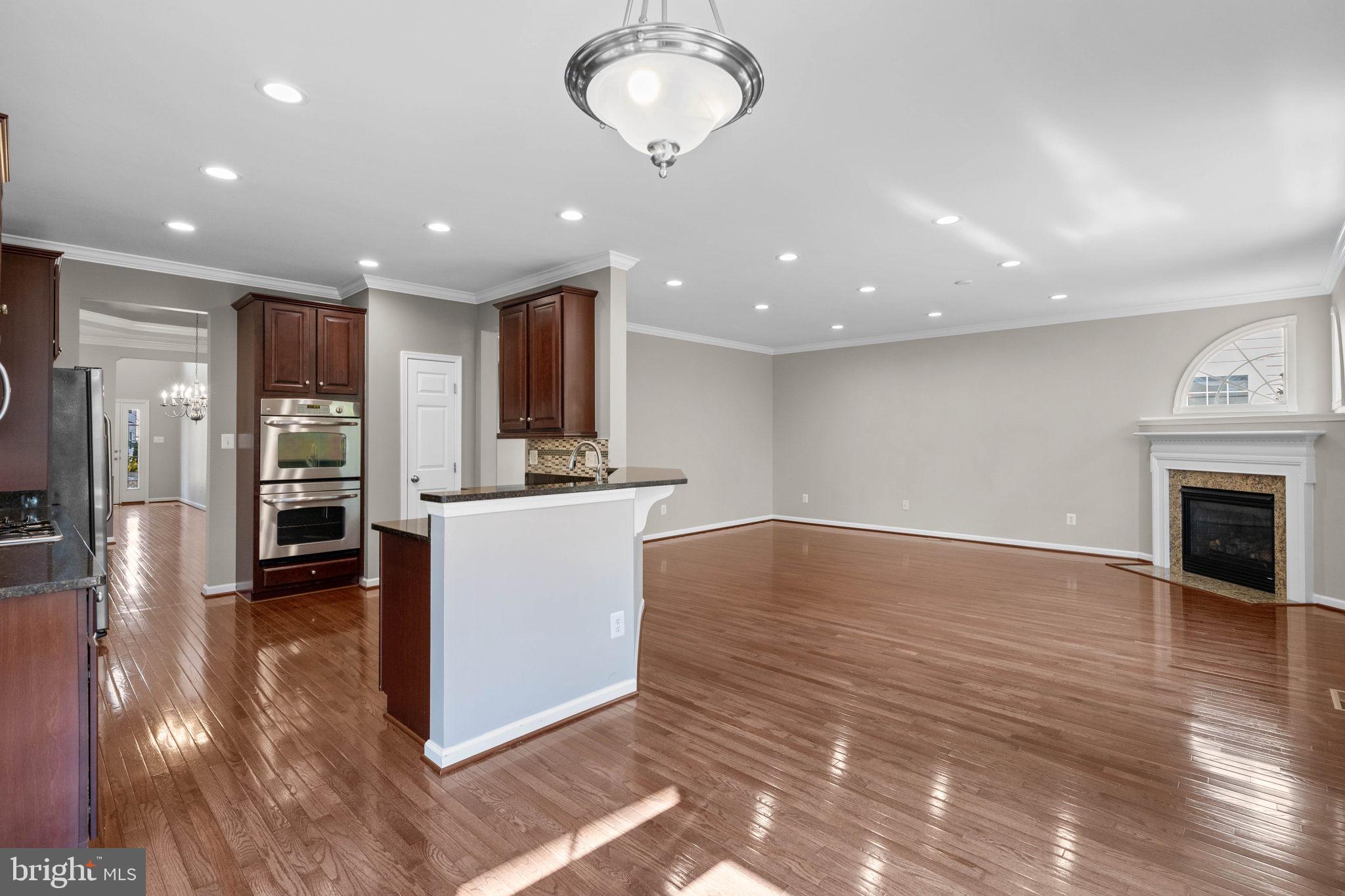 3614 Coatesly Drive Chantilly, VA 20151 - Photo 17 of 51 a view of kitchen with cabinets and wooden floor