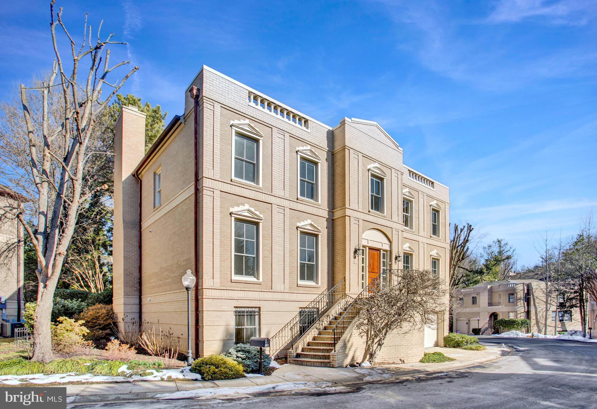 4709 Foxhall Crescent Northwest Washington, DC 20007 - Photo 2 of 57 4709 Foxhall Crescent front elevation