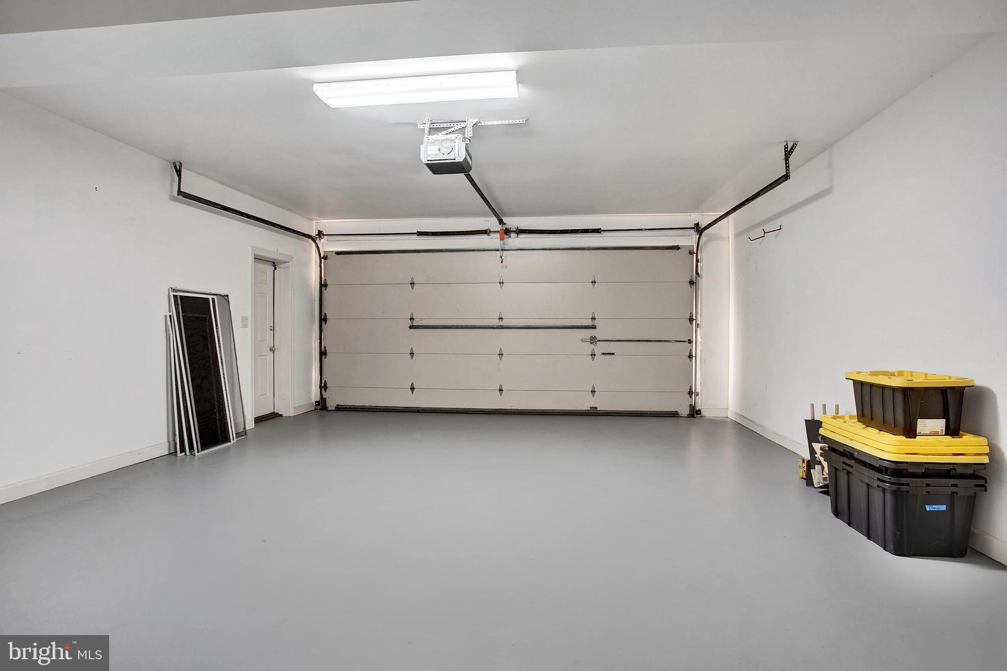 4709 Foxhall Crescent Northwest Washington, DC 20007 - Photo 56 of 57 2-Car garage with freshly painted floor