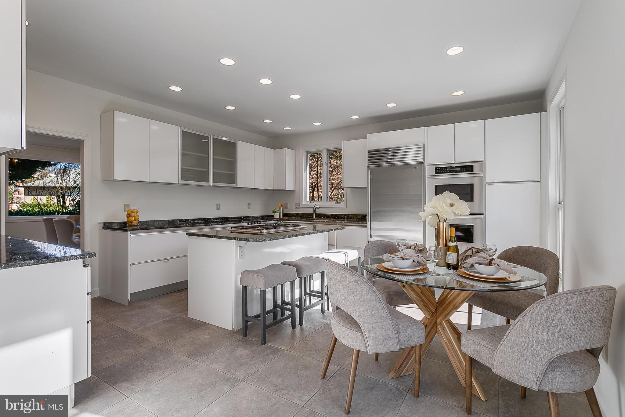 4709 Foxhall Crescent Northwest Washington, DC 20007 - Photo 7 of 57 Spacious open concept chef's kitchen