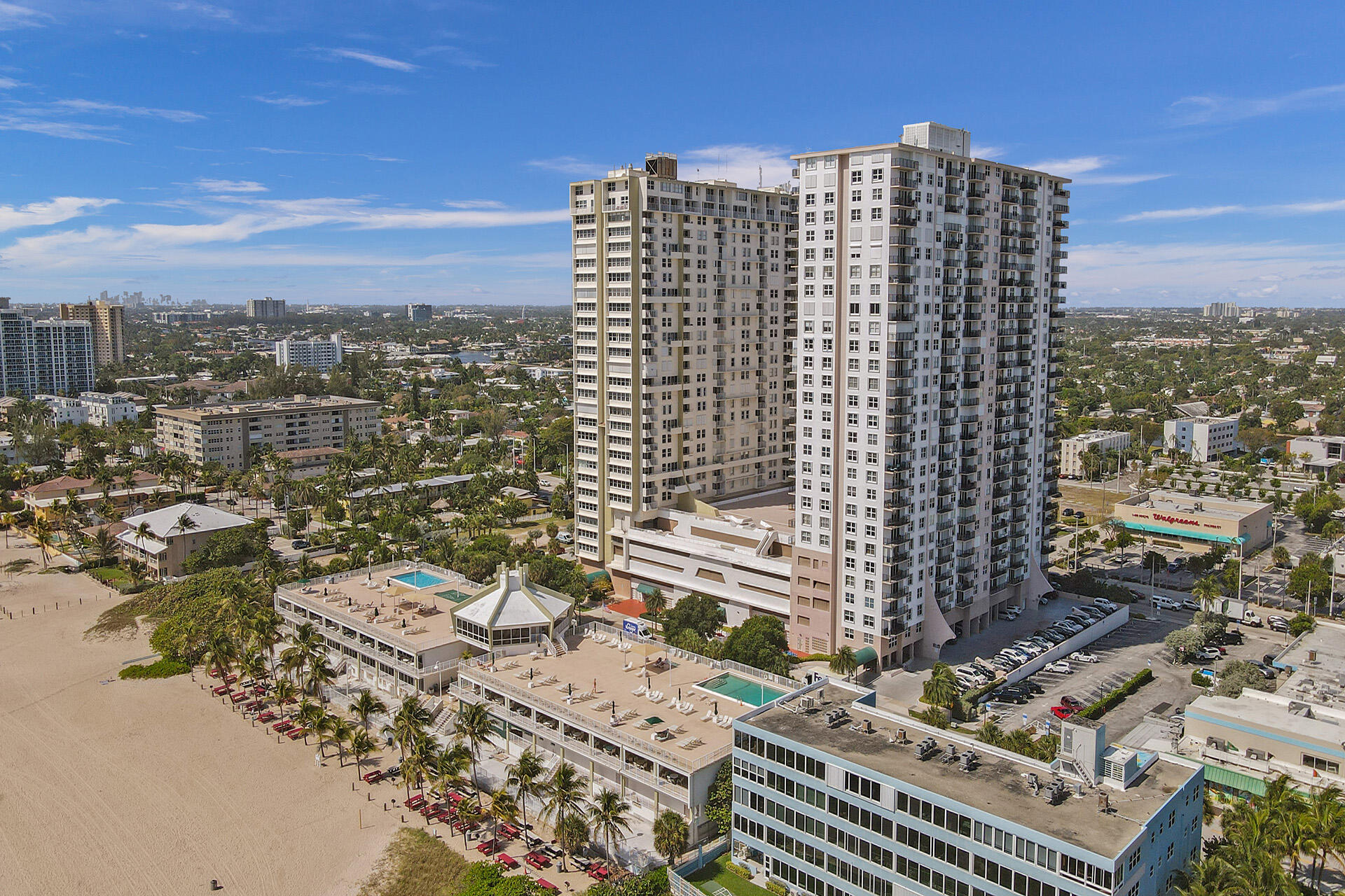 111 Briny Avenue, Unit 810 Pompano Beach, FL 33062 - Photo 27 of 62 a view of a city with tall buildings
