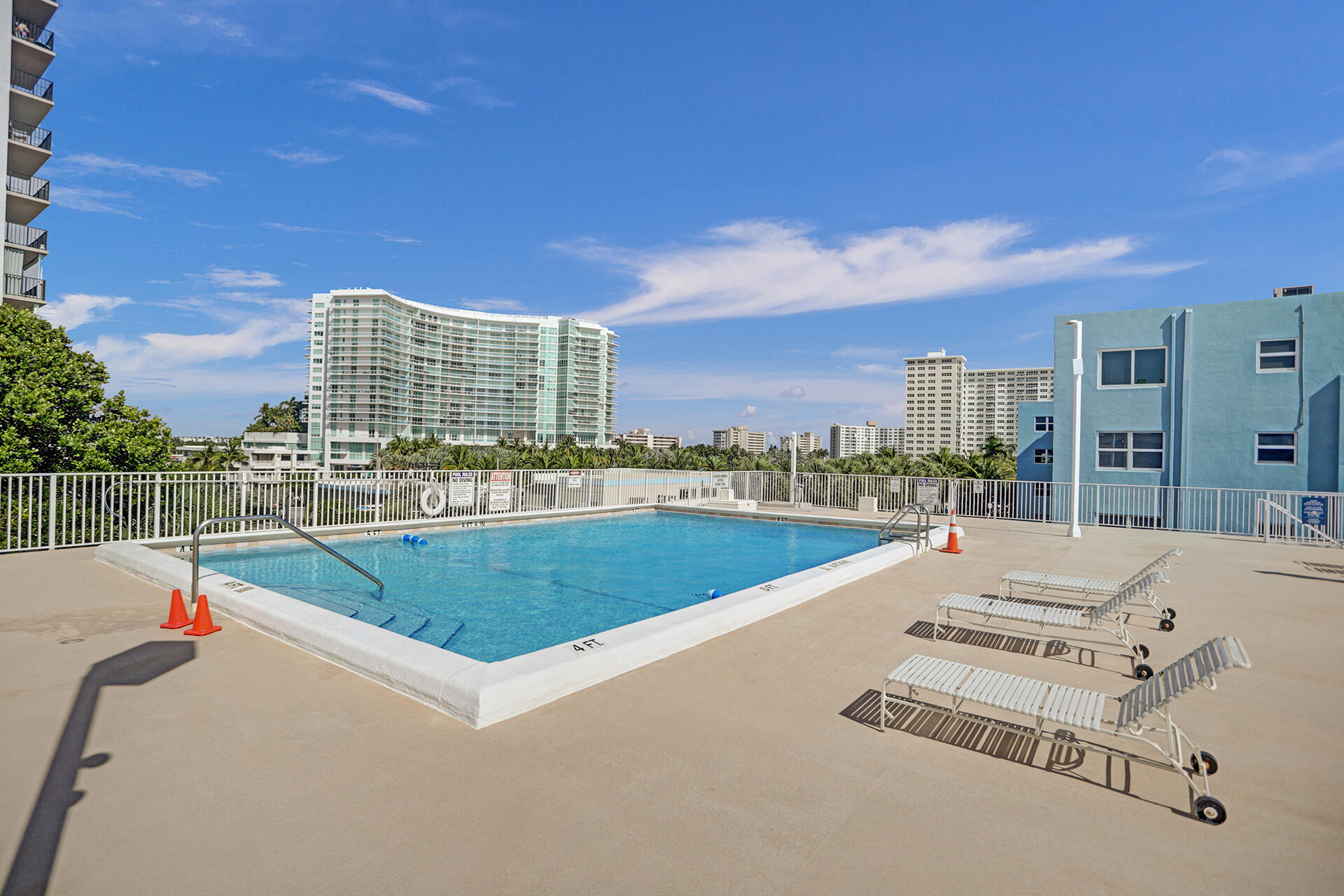 111 Briny Avenue, Unit 810 Pompano Beach, FL 33062 - Photo 37 of 62 a view of a terrace with city view