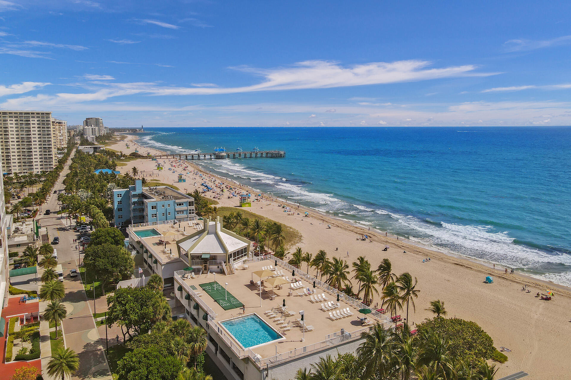 111 Briny Avenue, Unit 810 Pompano Beach, FL 33062 - Photo 44 of 62 a view of an ocean view and beach