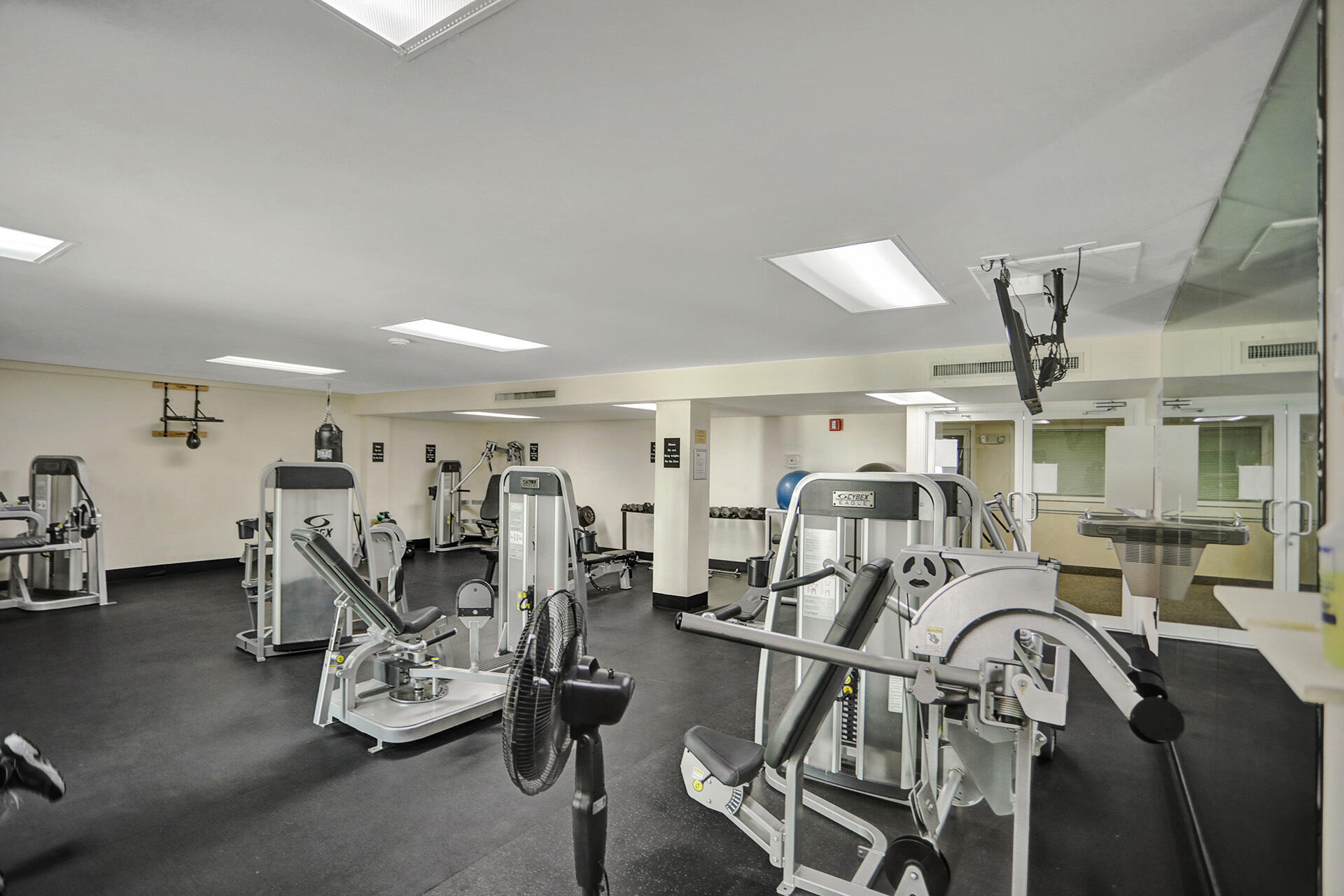 111 Briny Avenue, Unit 810 Pompano Beach, FL 33062 - Photo 60 of 62 a view of a room with gym equipment