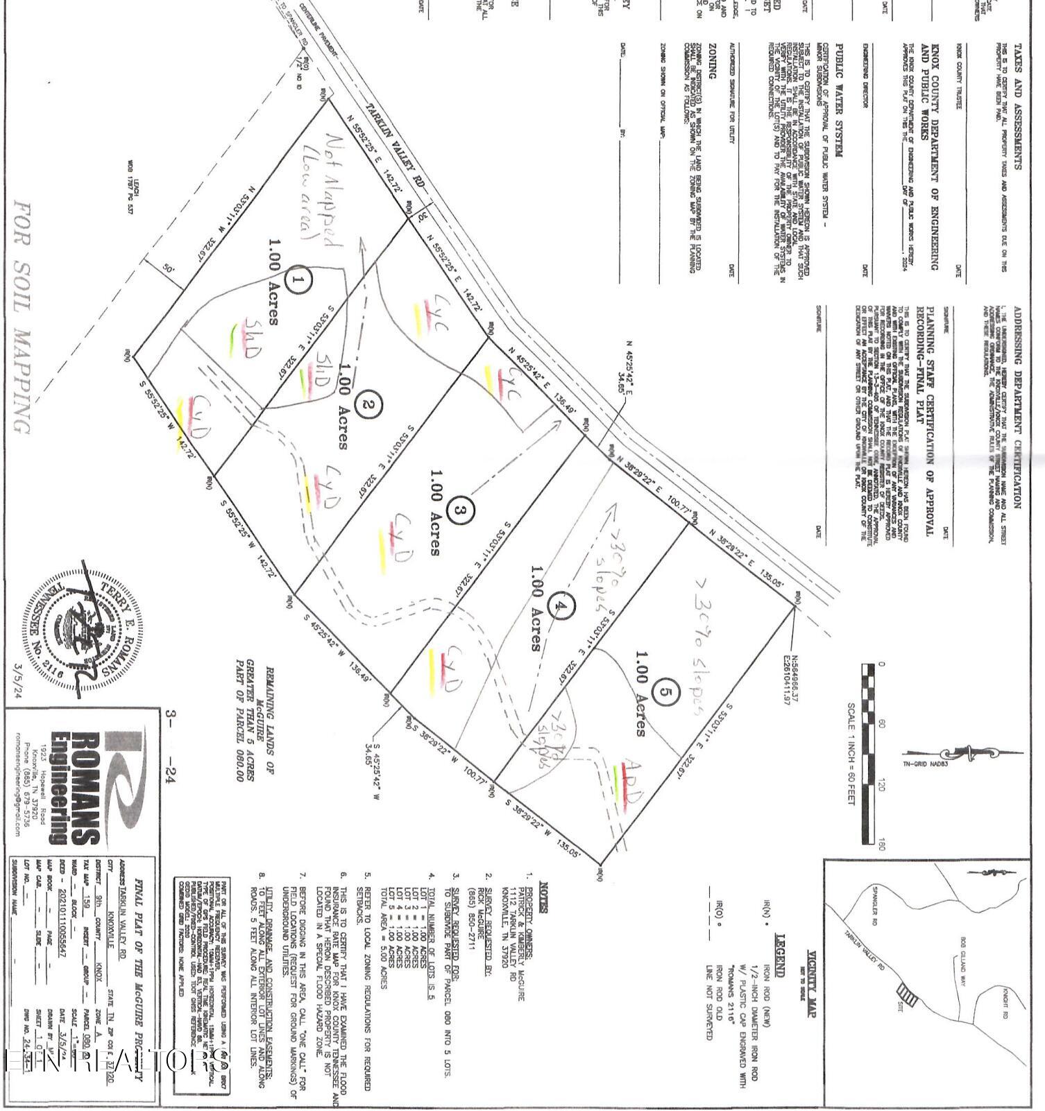 Old Valley Road Knoxville, TN 37920 - Photo 13 of 17 Soil Map