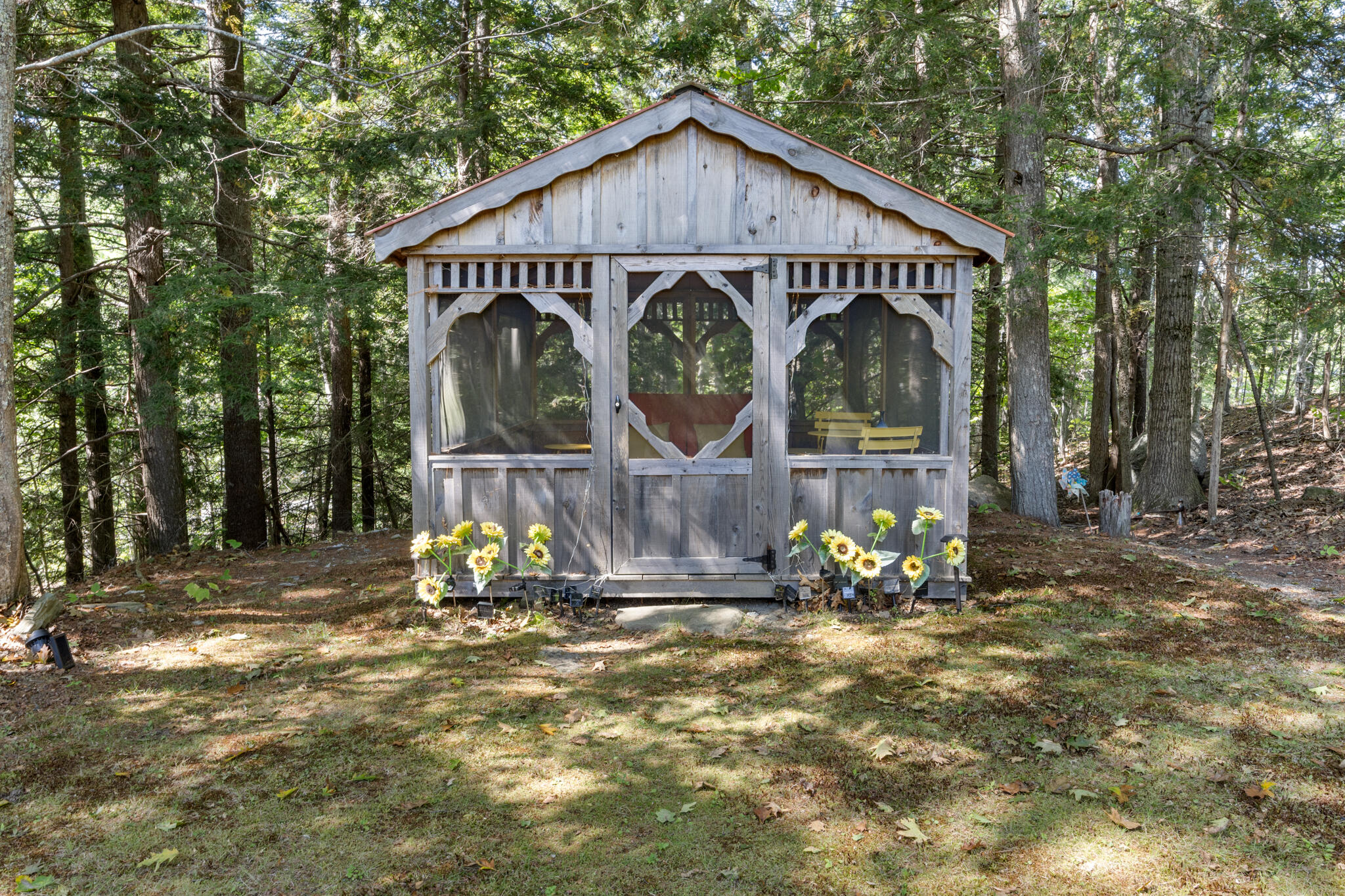 664 Bucksport Road Ellsworth, ME 04605 - Photo 37 of 46 Screened Gazebo