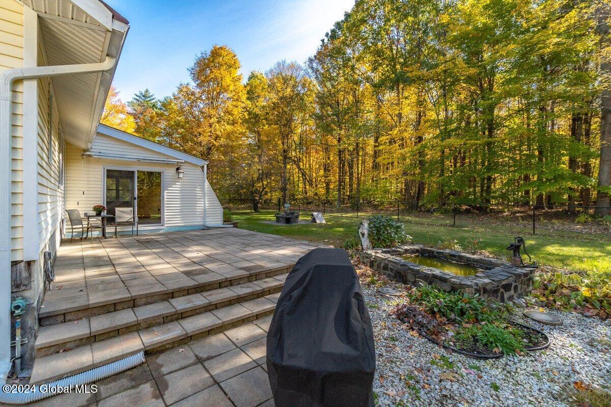 137 Stark Road Corinth, NY 12822 - Photo 29 of 33 Backyard patio