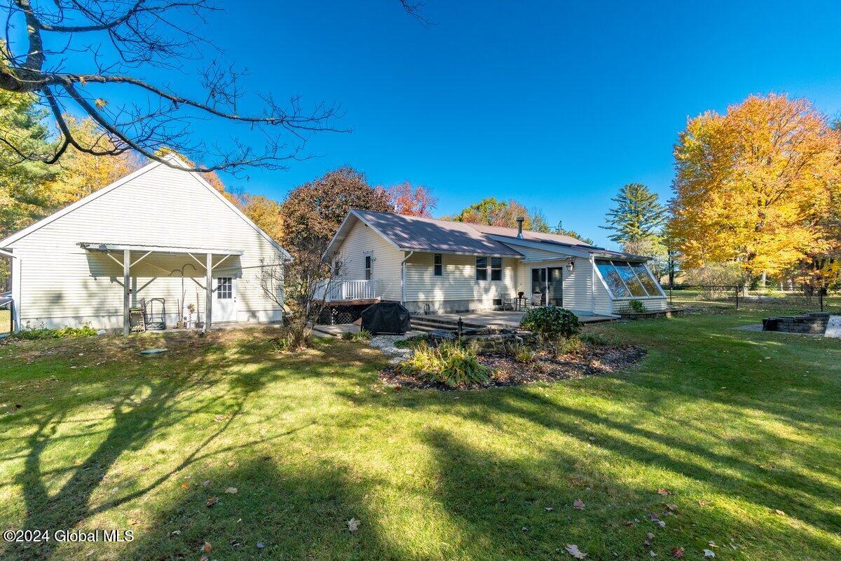 137 Stark Road Corinth, NY 12822 - Photo 33 of 33 Backyard view