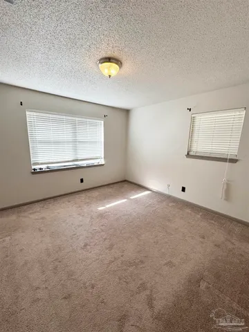 a view of a livingroom with an empty space