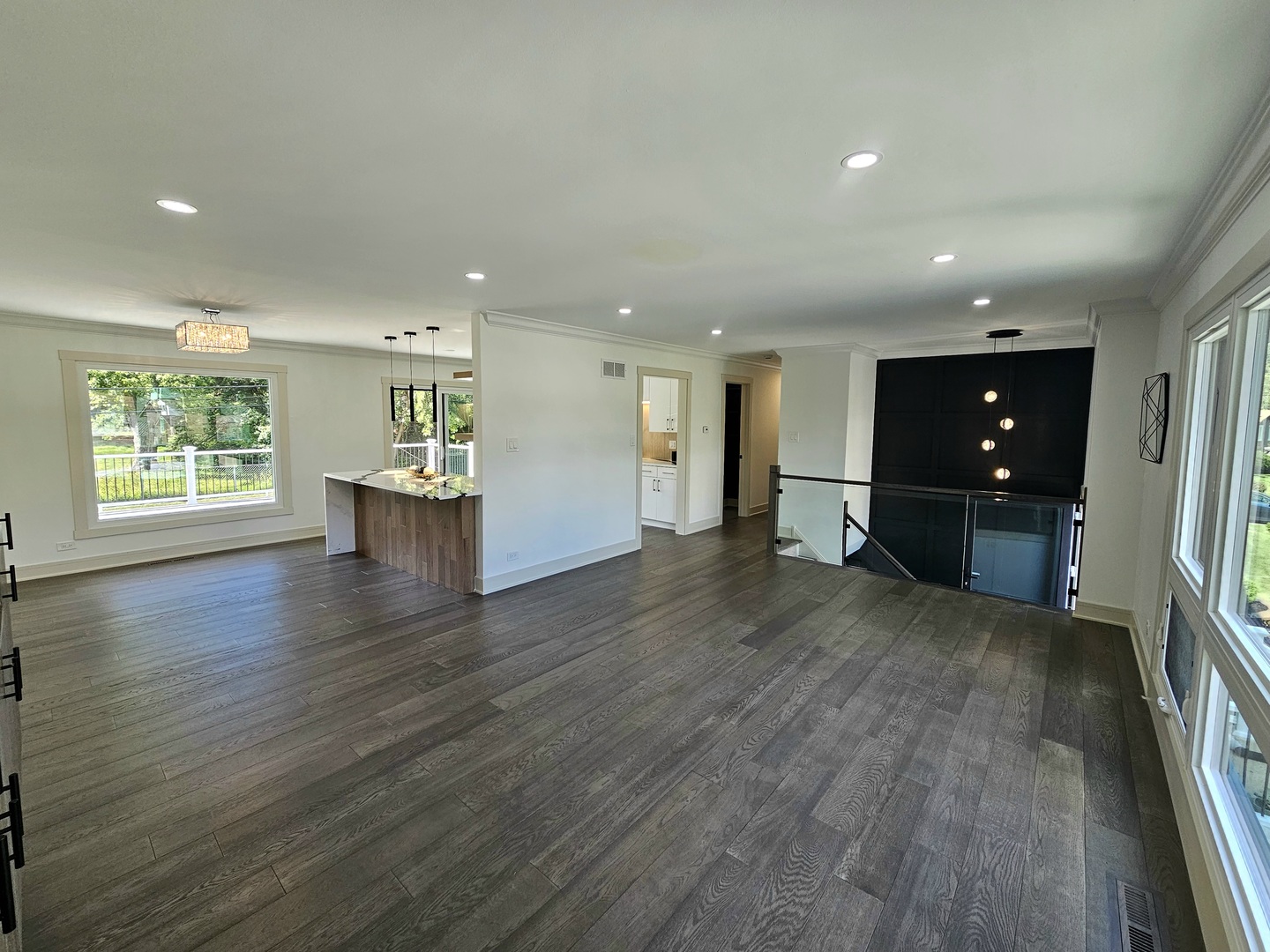 6230 Boca Rio Drive Oak Forest, IL 60452 - Photo 14 of 29 a view of empty room with wooden floor and windows