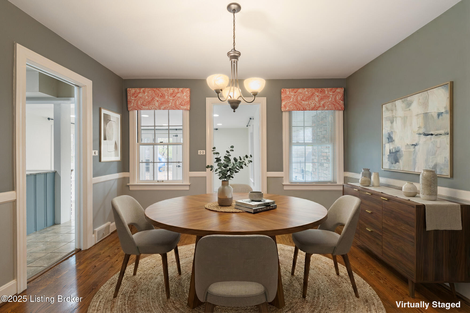 203 South Hampton Road Louisville, KY 40222 - Photo 14 of 41 Dining room virtually staged
