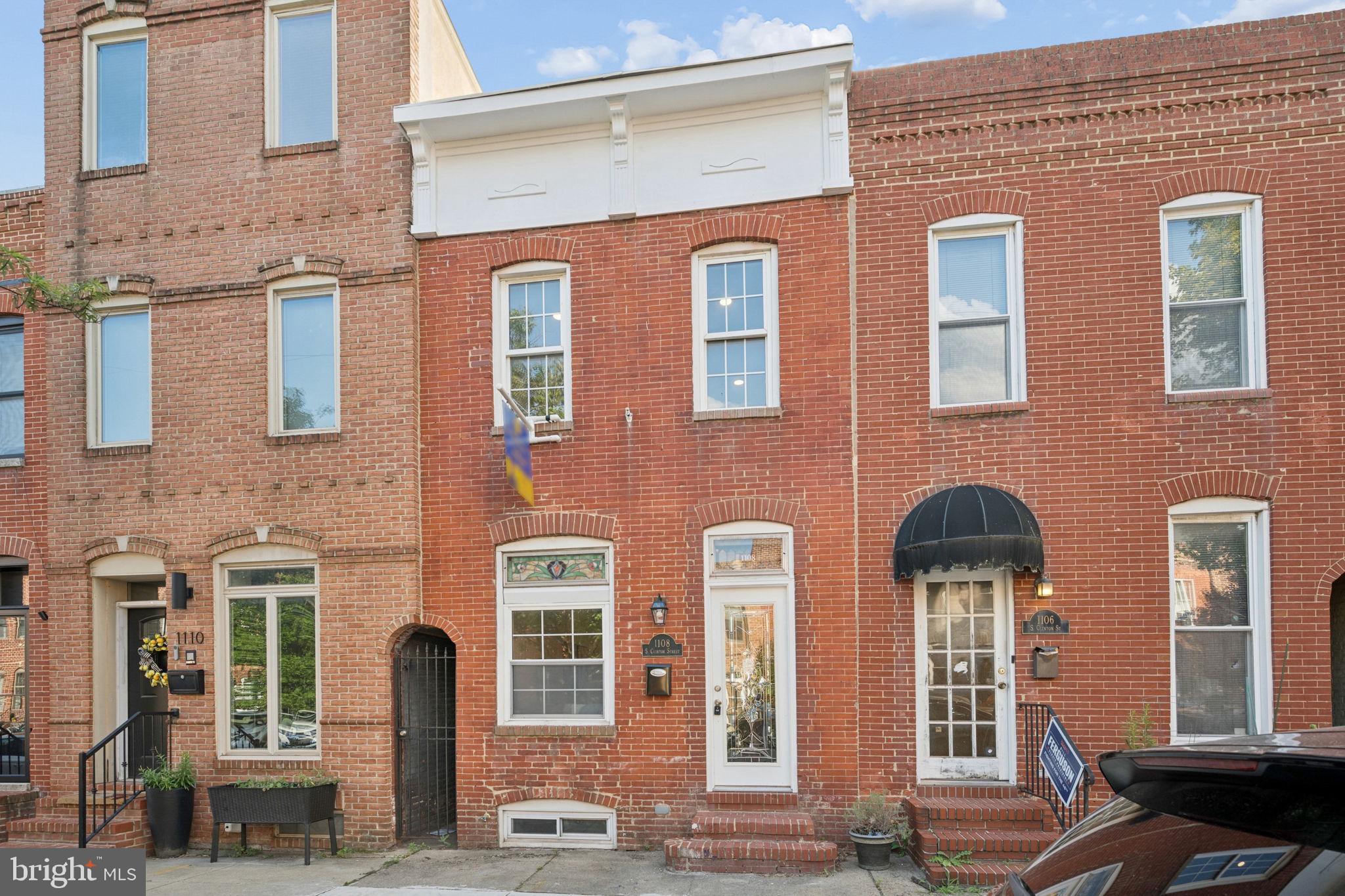 1108 South Clinton Street Baltimore, MD 21224 - Photo 2 of 66 Charming brick row home with character.