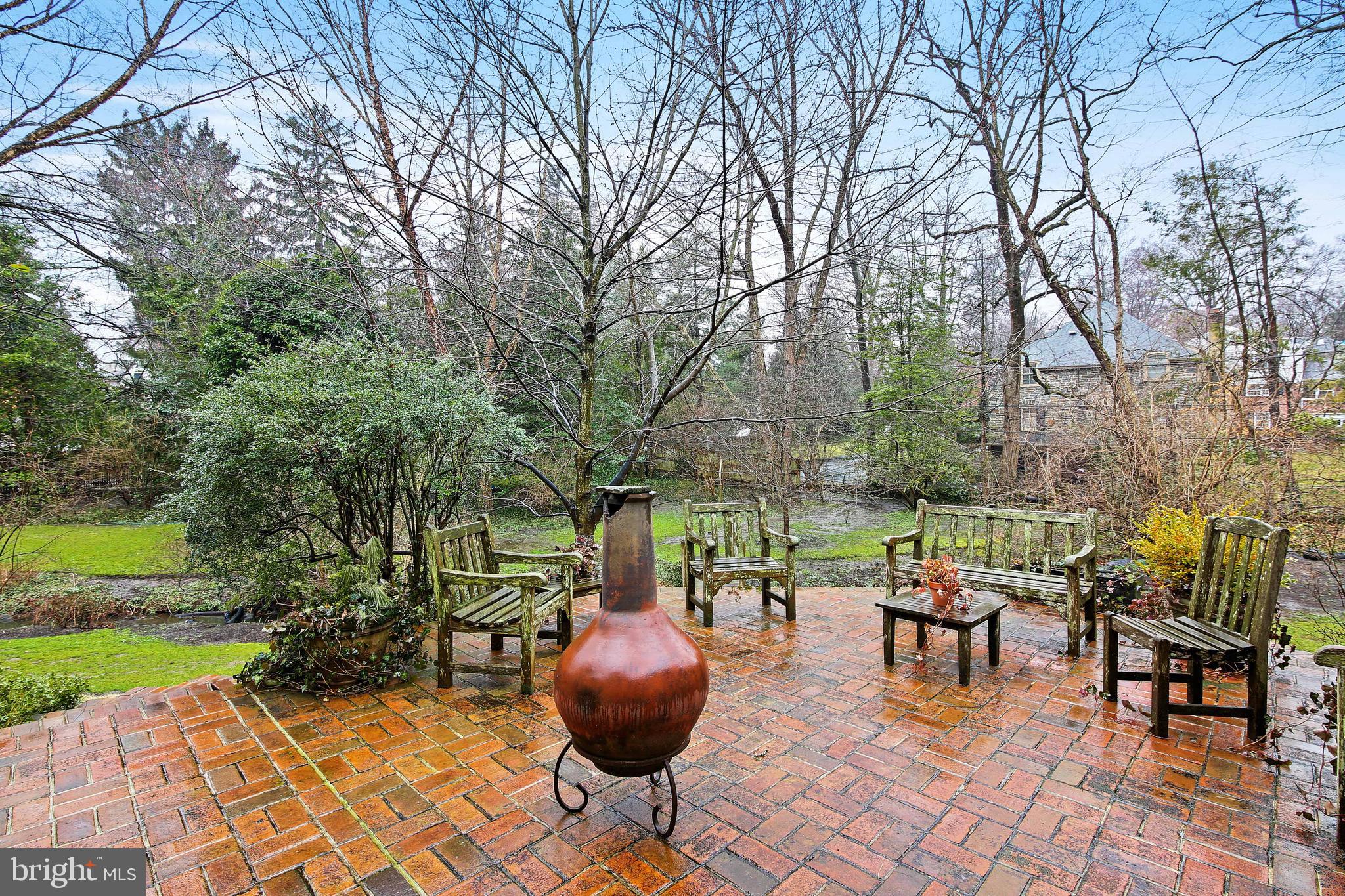 5 Wellesley Road Swarthmore, PA 19081 - Photo 34 of 40 Brick Patio