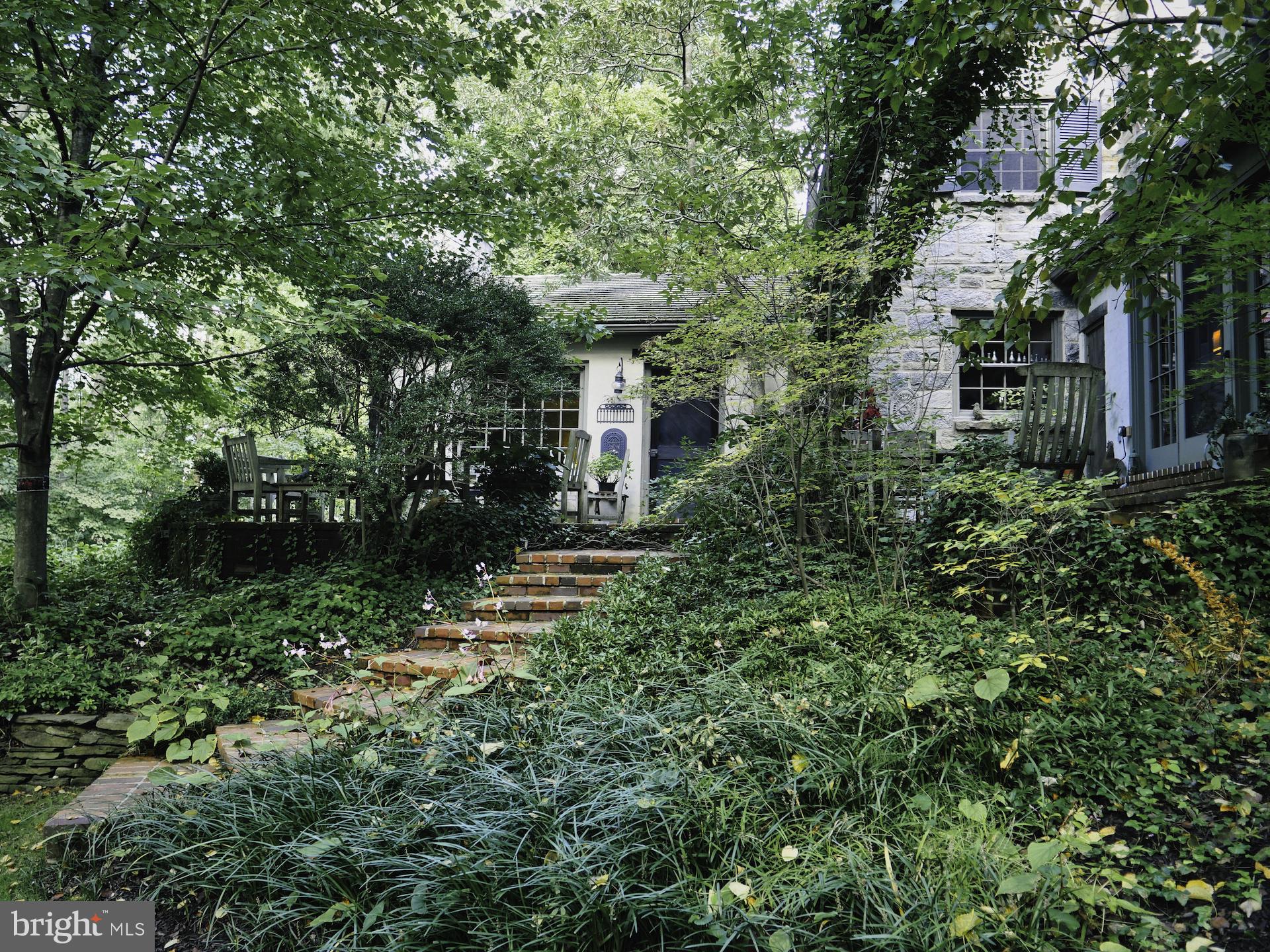 5 Wellesley Road Swarthmore, PA 19081 - Photo 38 of 40 Stairs to Patio