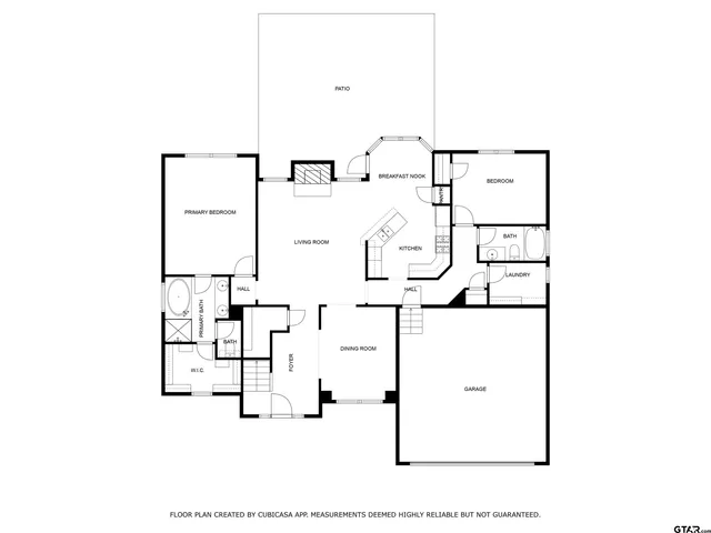 a picture of floor plan