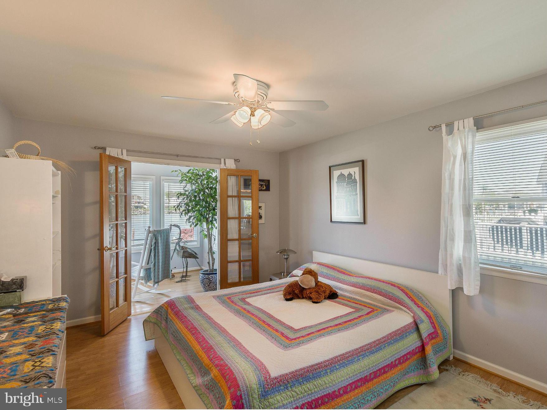 7636 Brown Road Pasadena, MD 21122 - Photo 20 of 30 Master Bedroom opens to Sunroom