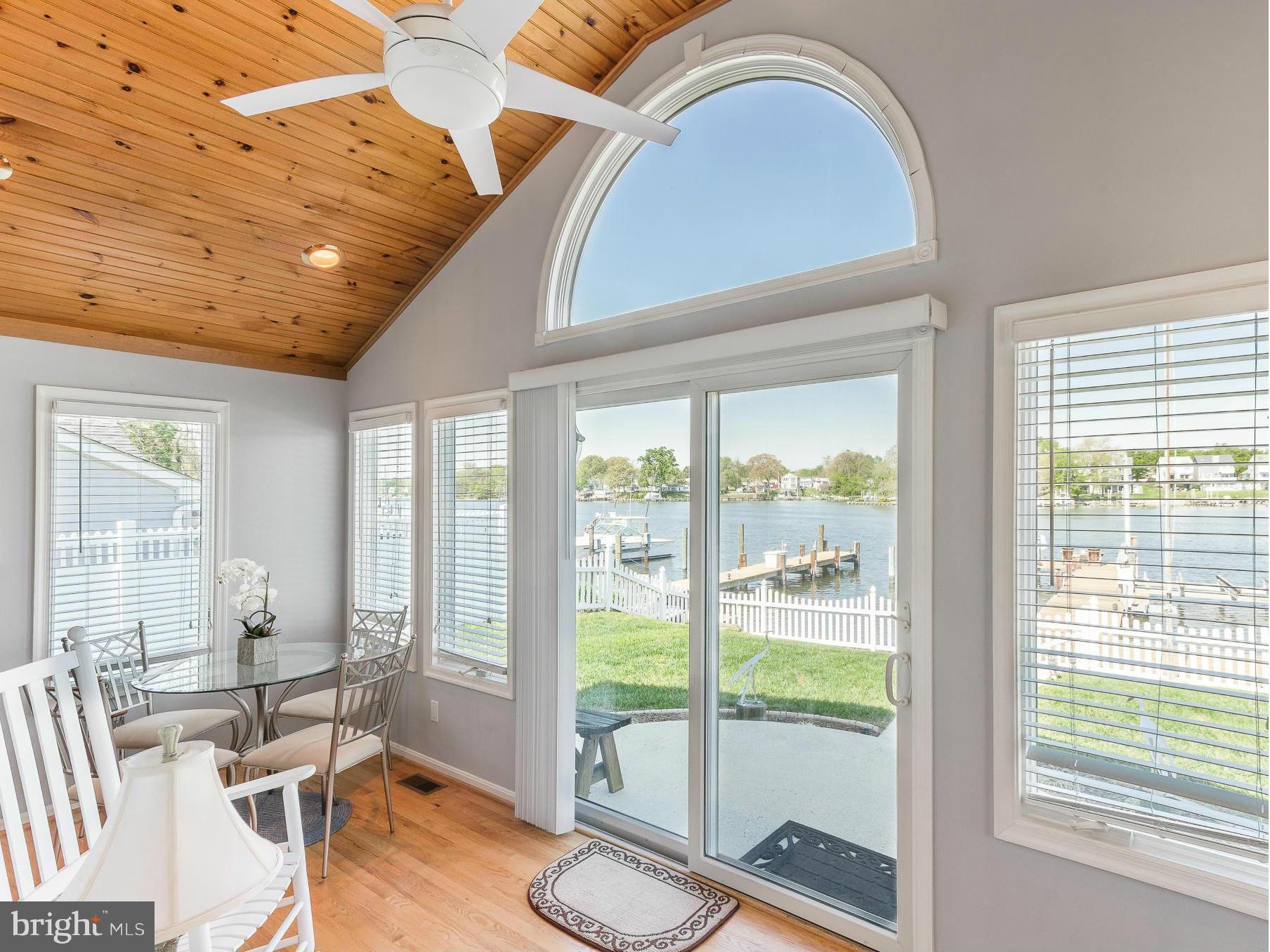 7636 Brown Road Pasadena, MD 21122 - Photo 8 of 30 Waterfront Sunroom