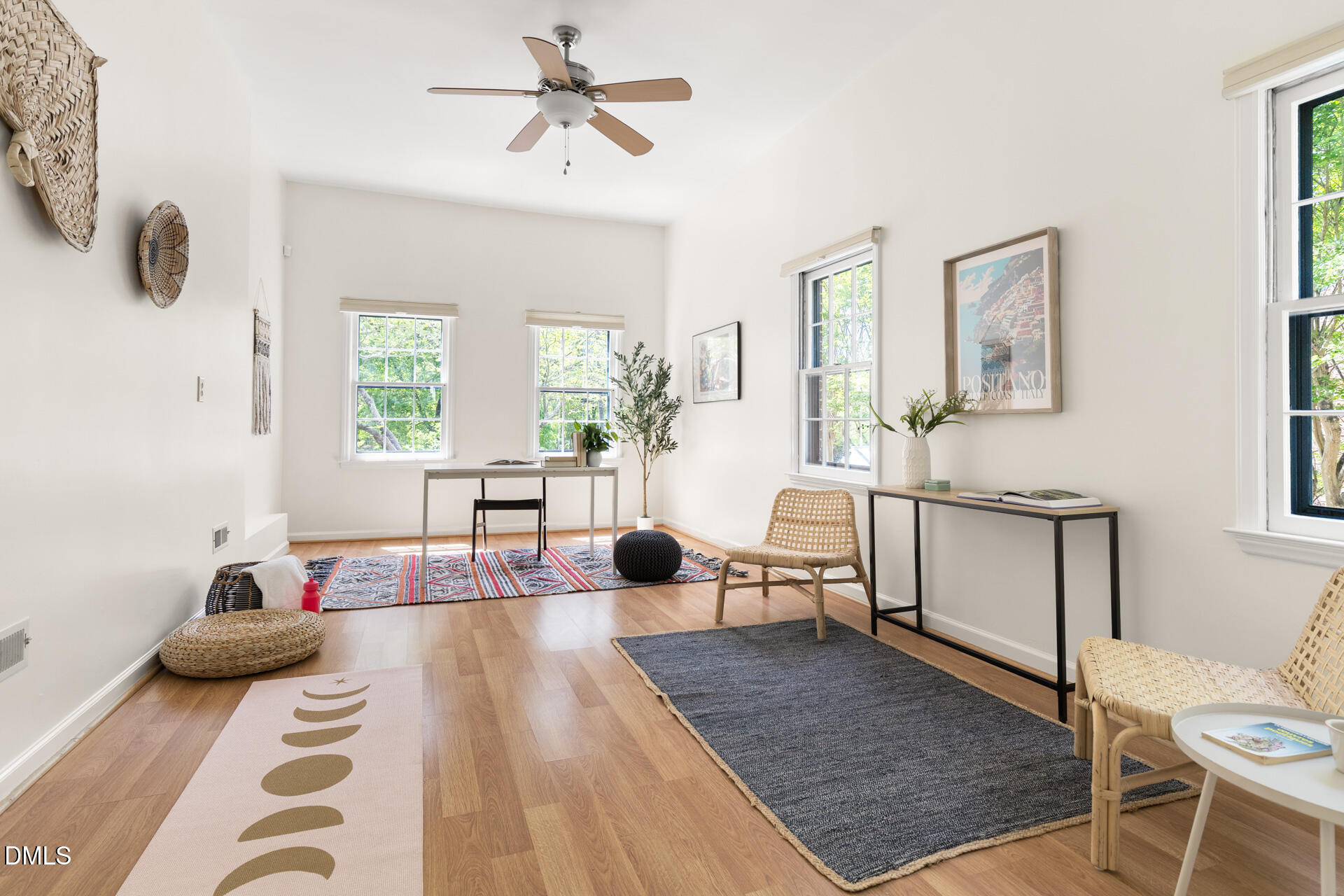 1706 Wallace Street Durham, NC 27707 - Photo 25 of 55 a living room with furniture and a window