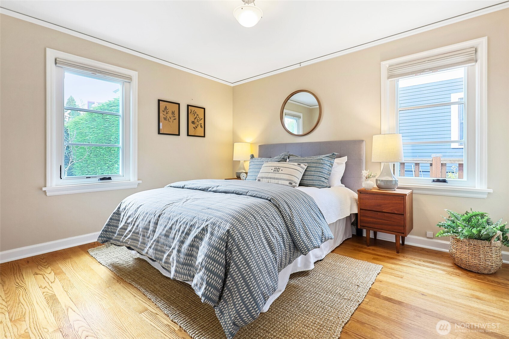 4115 Ashworth Avenue North Seattle, WA 98103 - Photo 13 of 31 a bedroom with a bed and a window