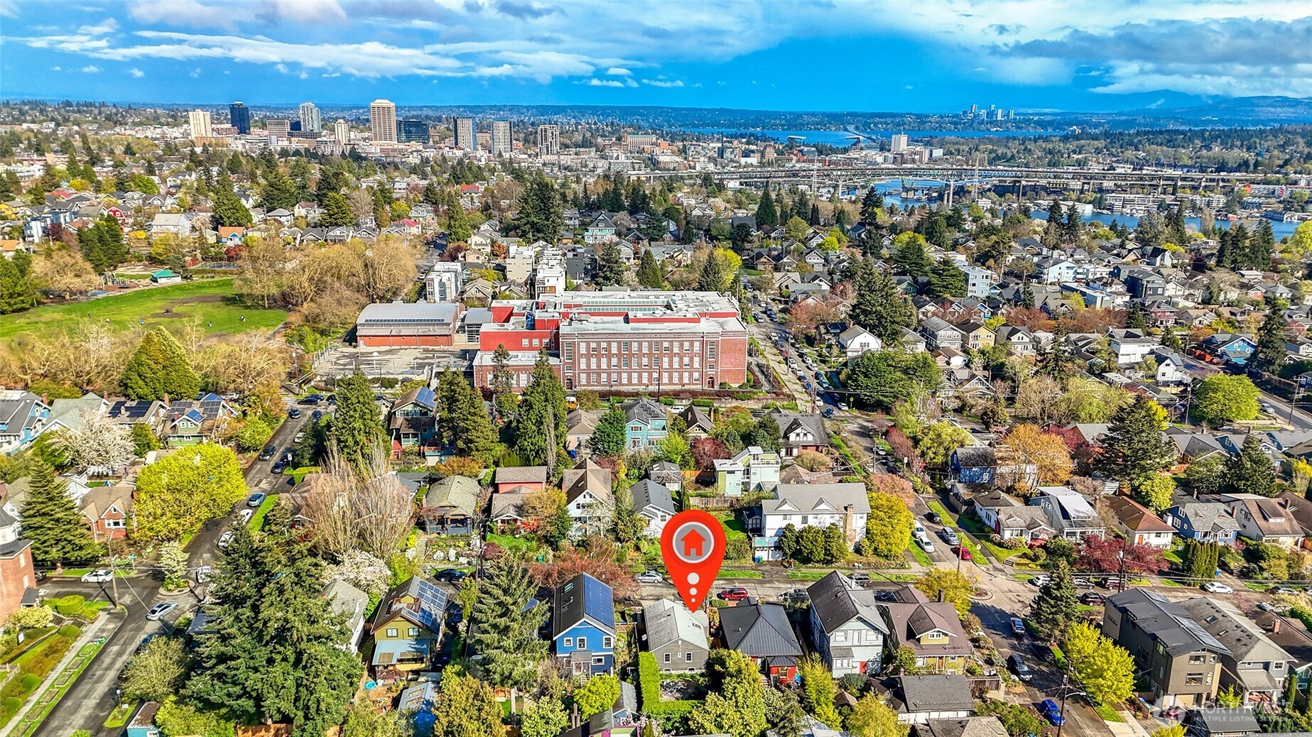 4115 Ashworth Avenue North Seattle, WA 98103 - Photo 30 of 31 a view of a city