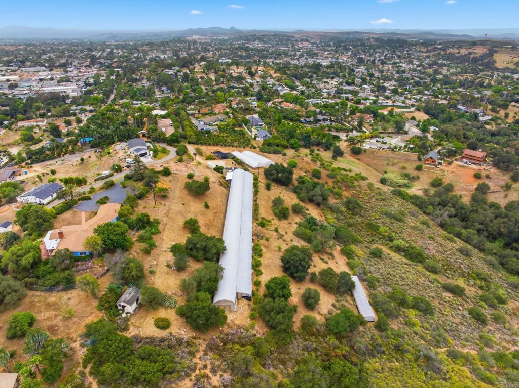803 Quail Hill Road Fallbrook, CA 92028 - Photo 19 of 36 an aerial view of residential houses with outdoor space