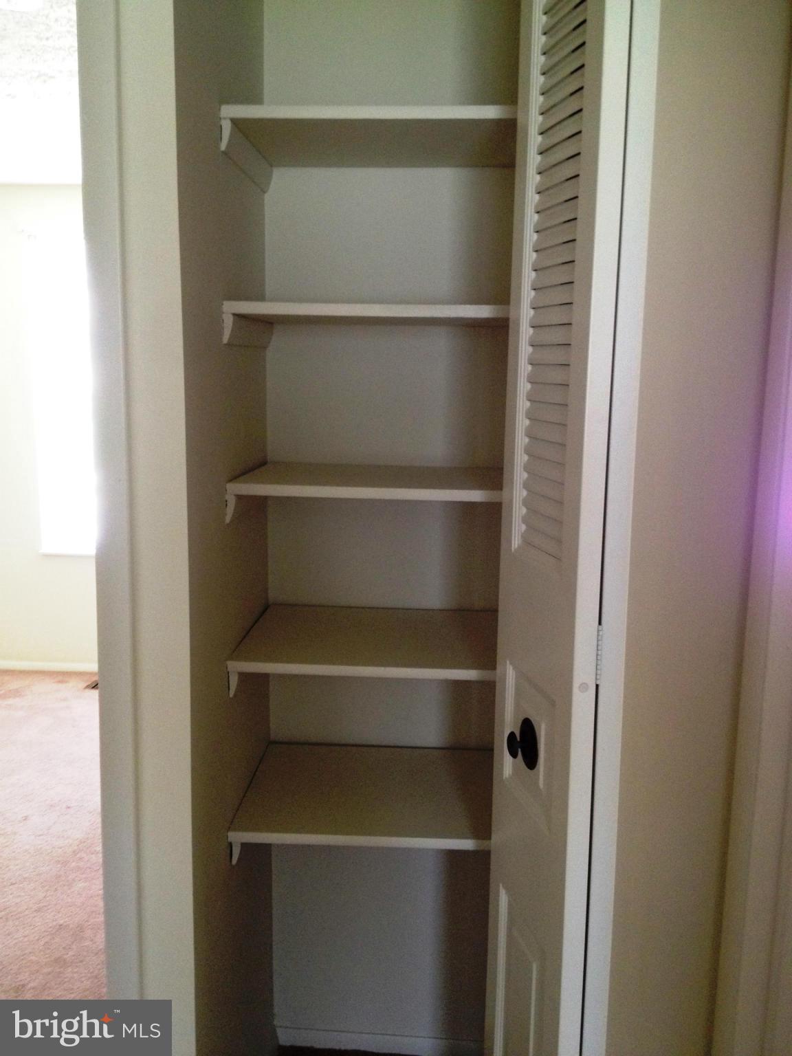9218 Briarchip Street Laurel, MD 20708 - Photo 8 of 38 a view of walk in closet with empty racks