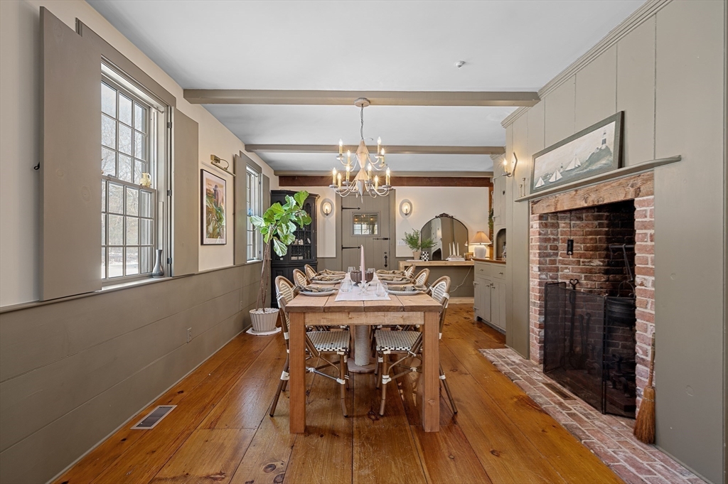 2 Marie Drive Blackstone, MA 01504 - Photo 9 of 42 a view of a dining room with furniture window and wooden floor